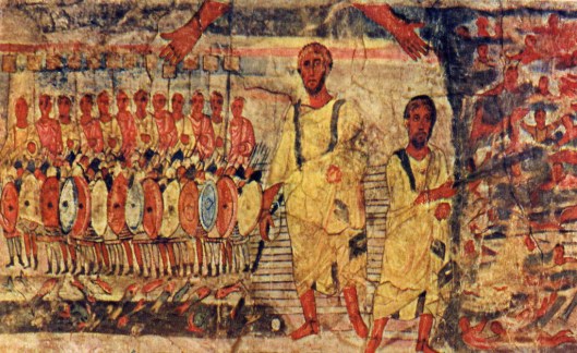 Image result for ancient depiction of moses and aaron
